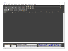 DarkAudacity - main-screen