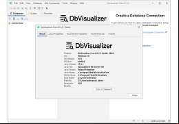 DbVisualizer - about-application