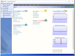 DentiMax - file-menu