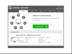 Device Doctor - welcome-screen