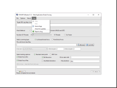 DirBuster - help-menu