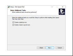 Disk Speed Test - installation-guide