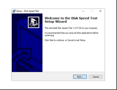 Disk Speed Test - how-to-install