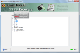DiskInternals NTFS Recovery screenshot 1