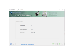 DiskInternals NTFS Recovery - information