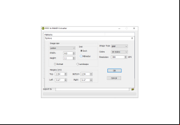 Doc to Jpg converter - settings