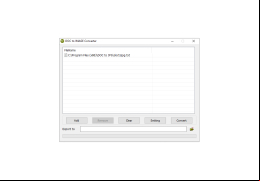Doc to Jpg converter - file-menu