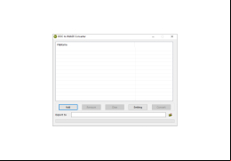 Doc to Jpg converter - main-screen