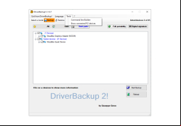Driver Backup - tools-list