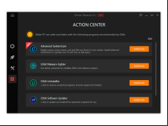 Driver Booster - action-center