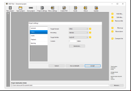 DVD Flick - video-settings