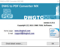 DWG to PDF Converter MX screenshot 2