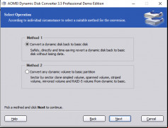 Dynamic Disk Converter screenshot 1