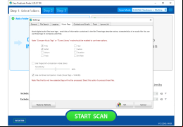 Easy Duplicate Finder Portable - music-tags-settings