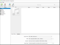 Easy M4P Converter - main-screen