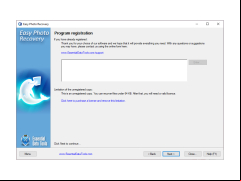Easy Photo Recovery - select-disk