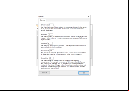 Easy Shaky Video Fixer - options