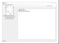 Easy View - Crystal Reports Viewer - file-menu