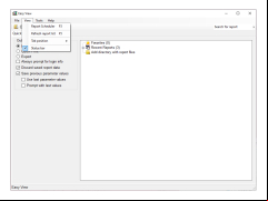 Easy View - Crystal Reports Viewer - view-menu