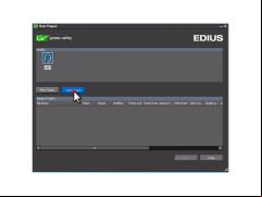 Edius Pro - start-project