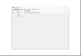 Ego ERP Archiver - resources-menu