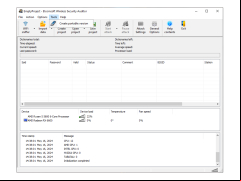 Elcomsoft Wireless Security Auditor - tools-menu
