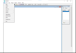 EPANET - file-menu
