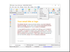 ePochta Mailer - help-menu