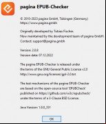 EPUB-Checker screenshot 2