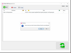 ePUBee DRM Removal - deleting-from-list