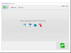 ePUBee DRM Removal - main-screen