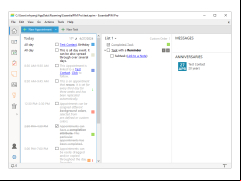 EssentialPIM Free - main-screen