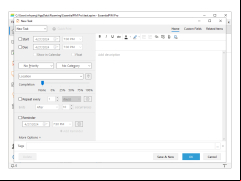 EssentialPIM Free - new-task