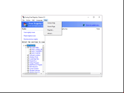 Eusing Free Registry Cleaner - help