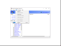 Eusing Free Registry Cleaner - edit-menu