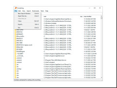 Everything - file-menu