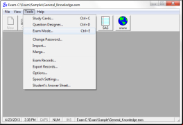 Exam Software screenshot 1