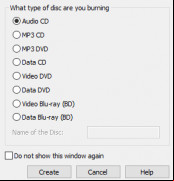 Express Burn Free CD Burning Software screenshot 1