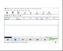 Express Scribe Pro Edition - main-screen