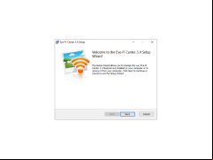 Eye-Fi Center - welcome-screen-setup