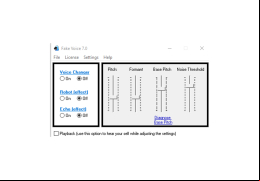 Fake Voice - Voice Changer 7 - main-screen