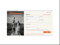 Family Tree Builder - main-screen