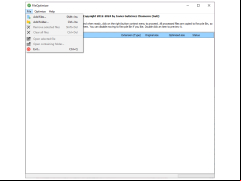 File Optimizer - file-menu