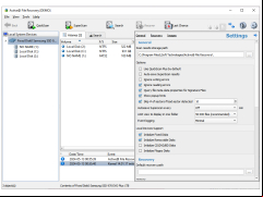 File Recovery - file-menu