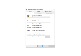 File Shredder - properties