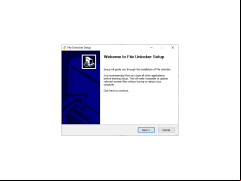 File Unlocker - welcome-screen-setup