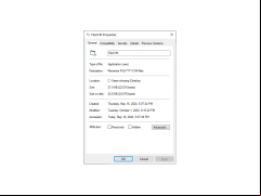 FileCHK - properties