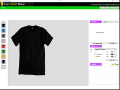 Flash TShirt Design Software - main-screen