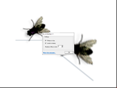 Fly on Desktop - settings-menu