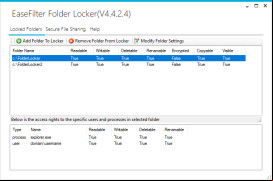 Folder Locker screenshot 1